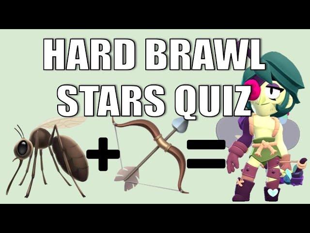 Guess The Brawler Quiz | Hard Brawl Stars Quiz