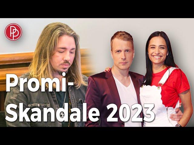 Die größten Promi-Skandale 2023 • PROMIPOOL