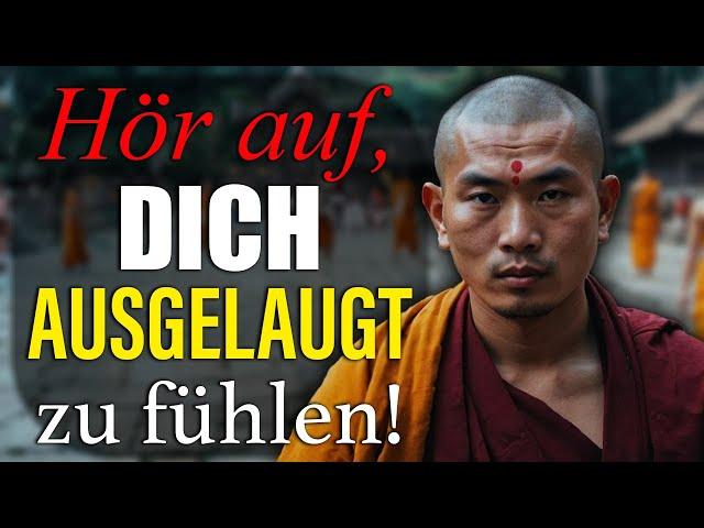 10 Buddhistische Gewohnheiten, um tägliche Müdigkeit zu überwinden und deine Energie zu steigern!