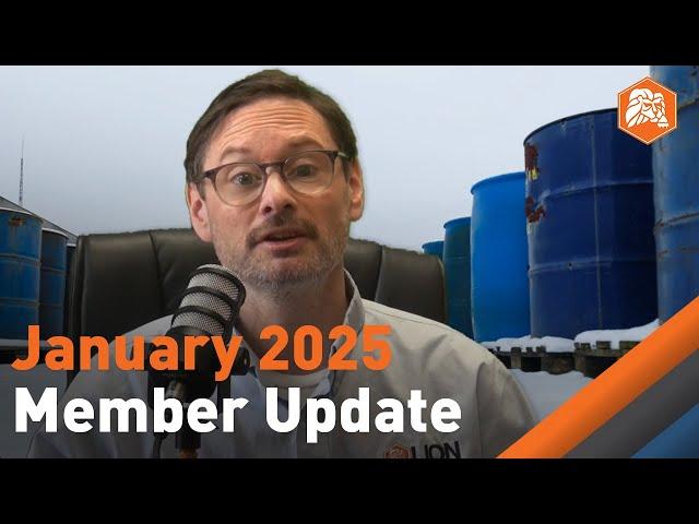 Lion Member Update: January 2025