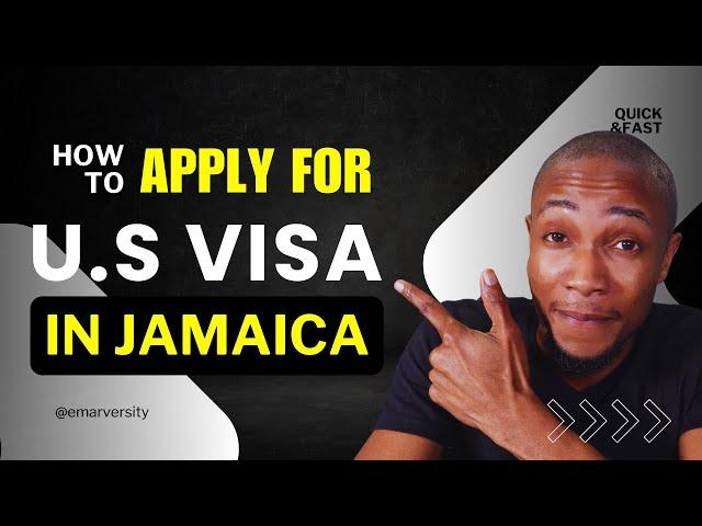 How To Apply for a U.S. Visa In Jamaica (Step-by-Step)