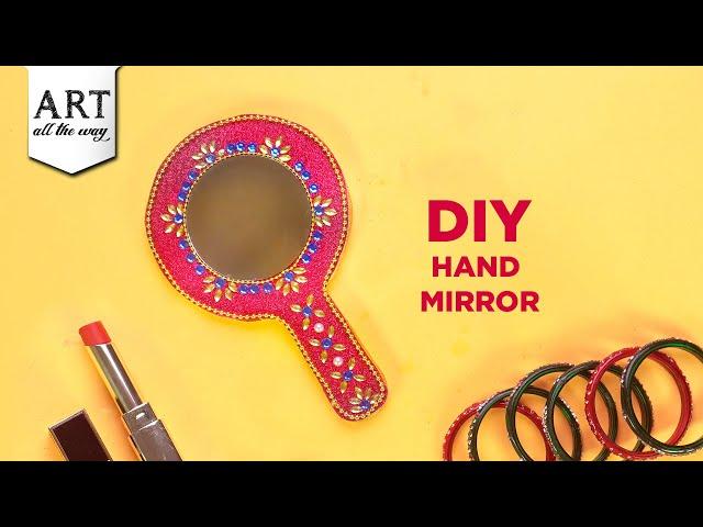 DIY Mirror | DIY Hand Mirror | Decorative Mirror | Handmade Useful Crafts |@VENTUNOART