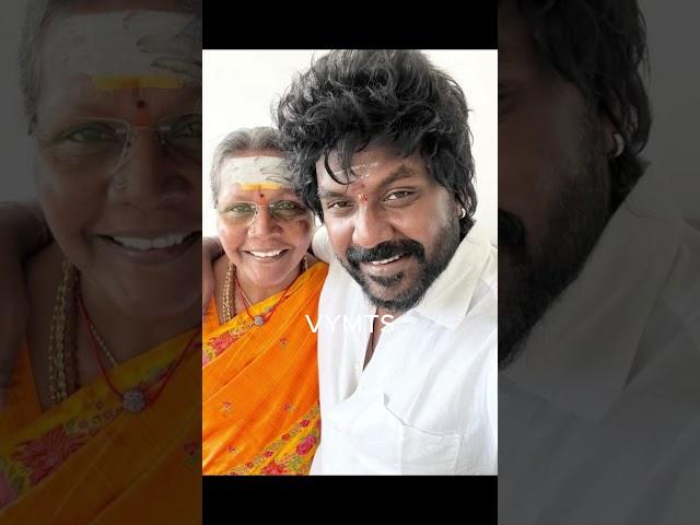 Raghava Lawernce with his mom # Actor and dancer Raghava Lawernce with his mom #lawerance #raghava