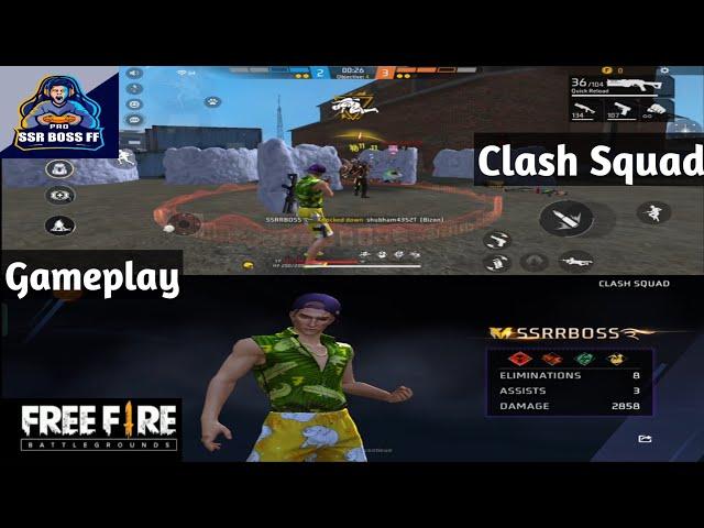 Clash Squad | 8 Kills Aur Teeno Subscribers Ke Sath  Gameplay -Garena Free Fire