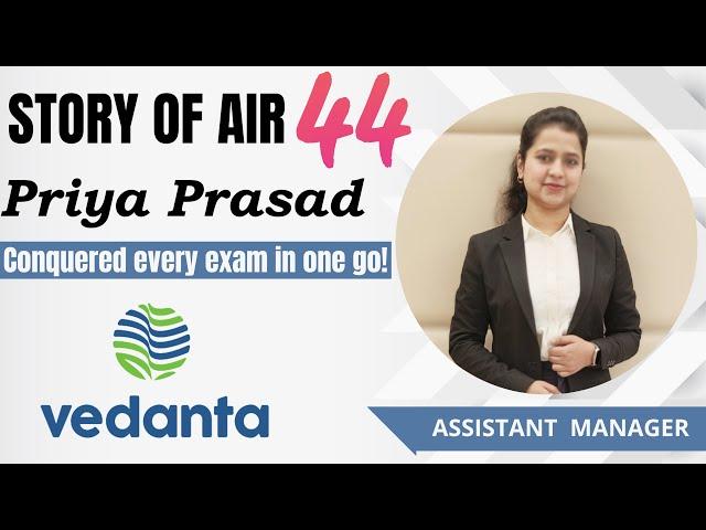 CMA Story ️| CMA Success Story ️| Story of Priya Prasad (AIR 44)‍|