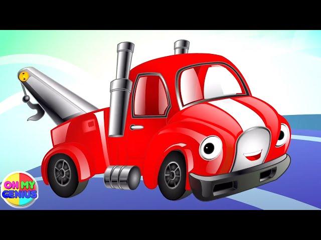 Tow Truck Song | Transport Vehicles For Kids | Nursery Rhymes and Children Songs | Baby Rhymes