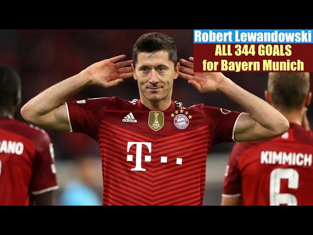 Robert Lewandowski ◉ All 344 Goals for Bayern Munich.