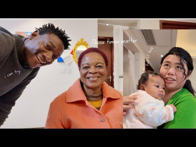 a day in the life of a Blasian / Chinese family living in china My whole family  visit us in china