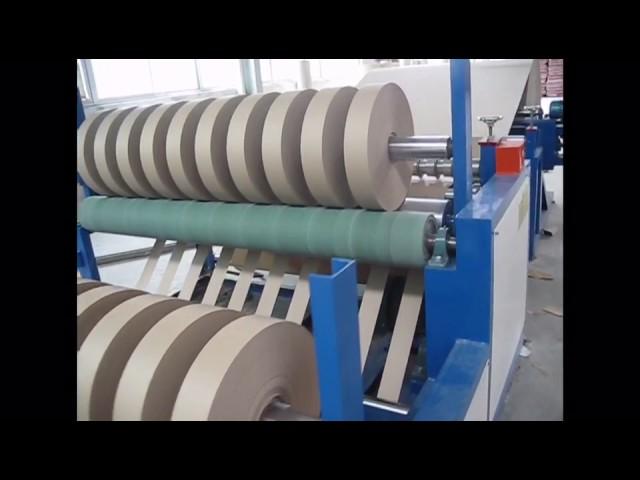 1200 1700 mm Corte automático de alta velocidad y rebobinado máquina de corte de papel kraft