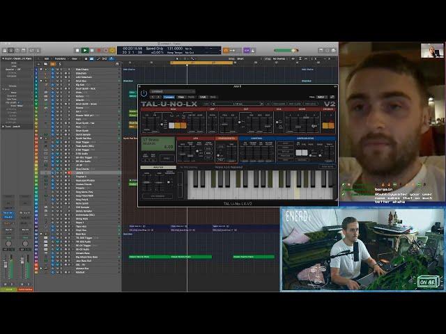 Disclosure (L.A. Session #05 - Making Beats - 131bpm) Twitch Stream