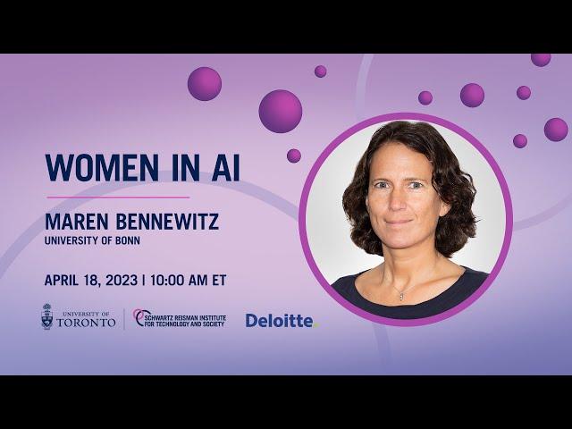 Women in AI: Maren Bennewitz | Foresighted robot navigation in human environments