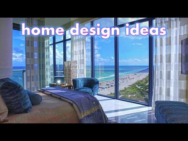 100 Bedroom + Bathroom ideas! Luxury TV | Modern House Design Tour!