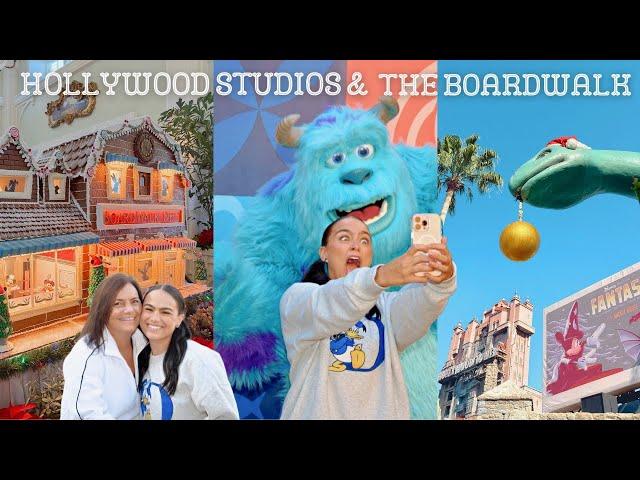  Day 3 Disney World Vlog | Morning at Hollywood Studios & decorations on the Boardwalk!