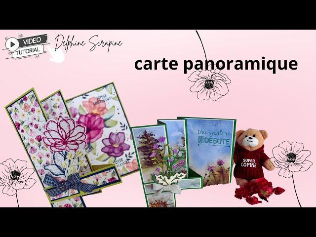 VIDEO TUTO:Carte panoramique par Delphine Scrapine