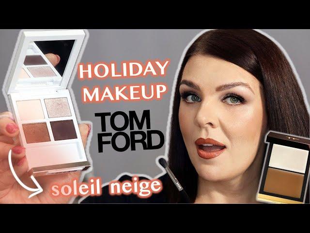 Is Tom Ford's Soleil Neige Eye Quad and Holiday Collection 2024 Worth the Splurge?  Review & Look