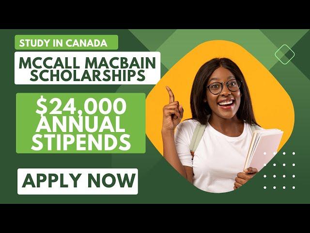 Apply To This Fully Funded Scholarship in Canada For Free