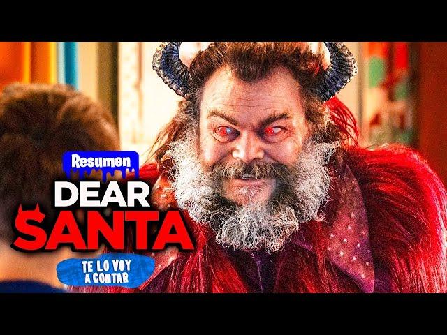 POR ERROR LE ENVIA LA CARTA DE NAVIDAD AL DIABLO EN VEZ DE A SANTA CLAUS - DEAR SANTA / RESUMEN