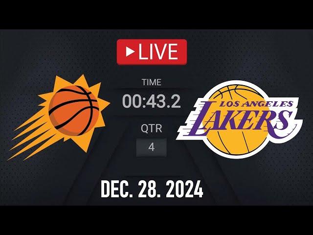 NBA LIVE! LA Lakers vs Phoenix Suns | December 28, 2024 | Suns vs Lakers NBA LIVE 2K25