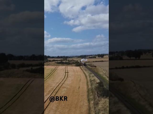 RARE Steam Train in Action 󠁧󠁢󠁳󠁣󠁴󠁿 SCOTLAND