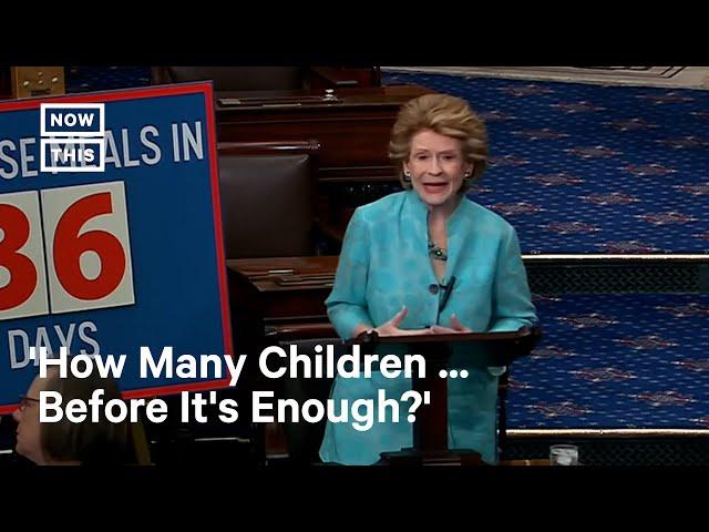 Sen. Debbie Stabenow to GOP Senators: ‘When is it Enough?'