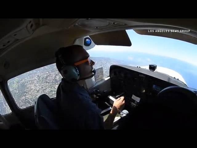 Pilot Philip Stokes faces challenges with just one arm.