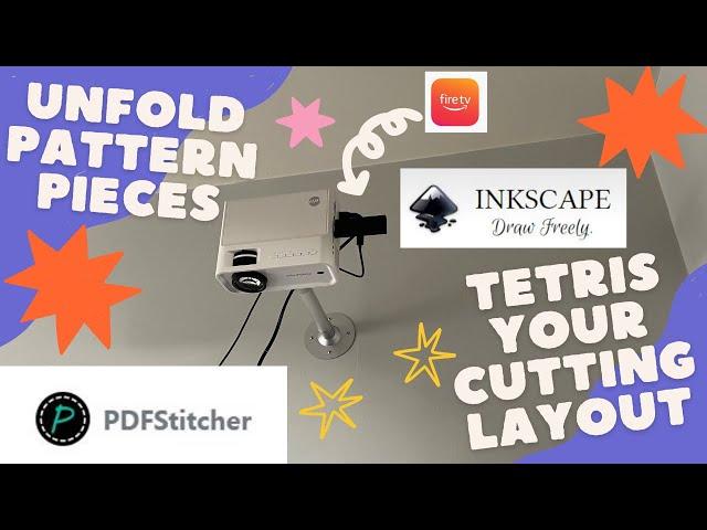 PDF Stitcher and Inkscape Tutorial for Sewing With Projector Patterns