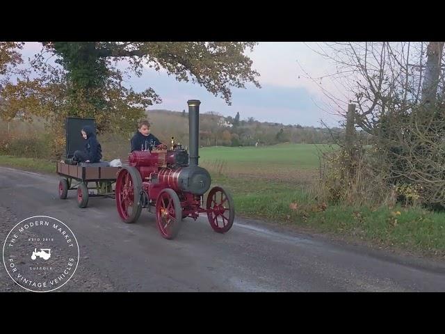 6" Tasker Steam Tractor