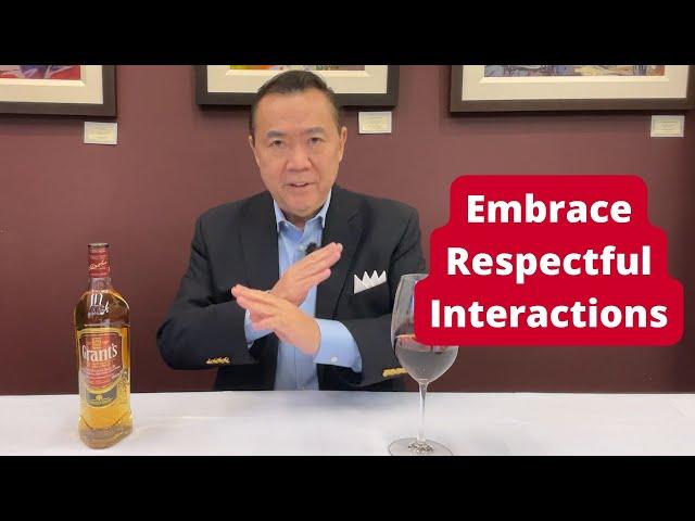 Refrain From Pressuring Others to Drink | APWASI | Dinner Etiquette | Dr. Clinton Lee