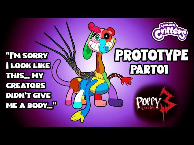 Smiling Critters & Poppyplaytime "PROTOTYPE PART01" animation voiceline + [SECRET CARDBOARD]