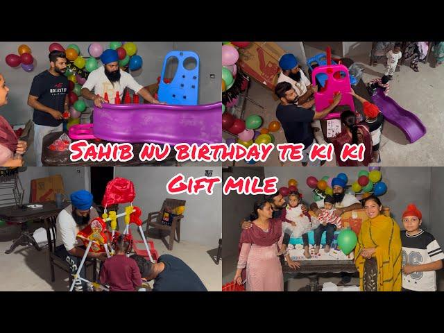 Sahibjeet nu birthday te ki ki gift mile, Harman Di Marriage Anniversary ￼ celebrate 