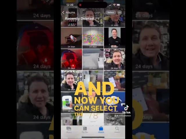 iPhone tip: How to recover deleted photos and videos
