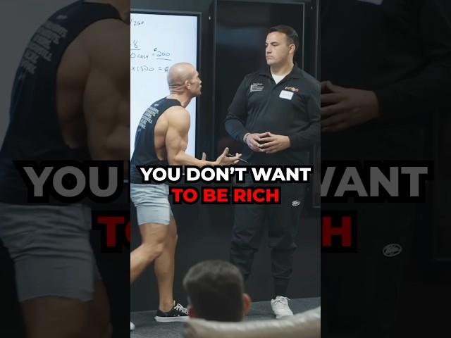 YOU DON’T WANT TO BE RICH // ANDY ELLIOTT // I’ll show you how, text “MINDSET” to 918-210-0254 //