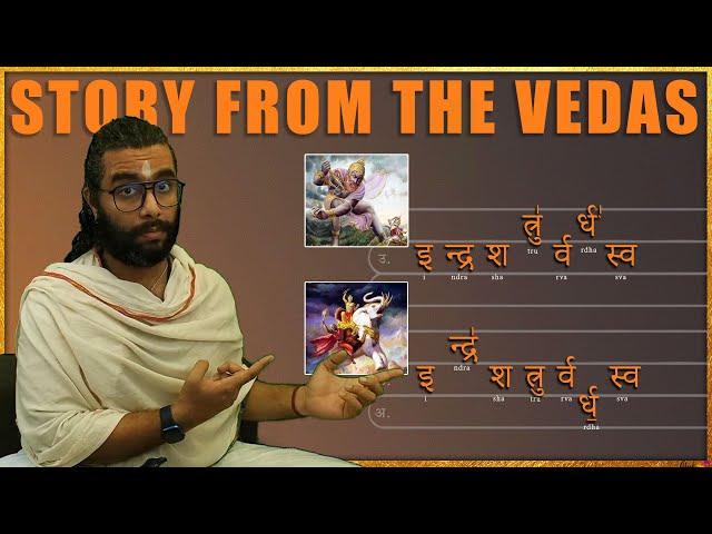 How to Chant the Veda Mantras Correctly : The Story of Indra and Vritrasura - 3 Swaras Explained