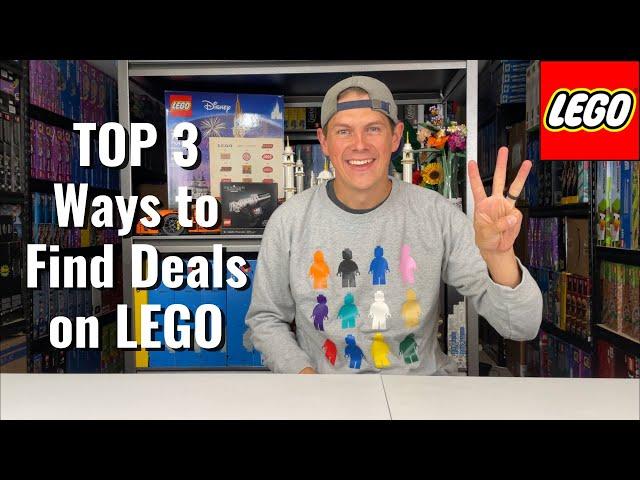 Top 3 Ways to Find Deals on LEGO Sets! Where, How and When to Buy?