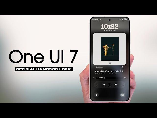 Samsung's One UI 7 - OFFICIAL ANIMATIONS & RELEASE DATE !!!