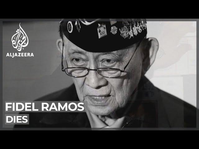 What legacy does Philippines' late President Fidel Ramos leave behind?