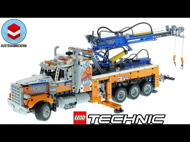 LEGO Technic 42128 Heavy-Duty Tow Truck Speed Build