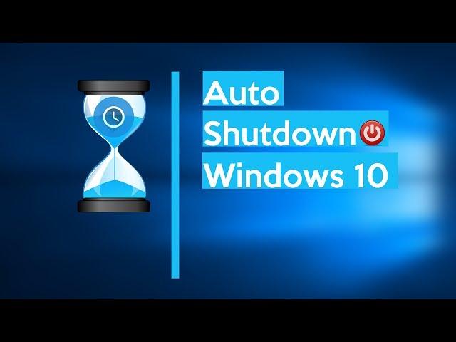 How to Schedule Auto Shutdown in Windows 10 (really easy)