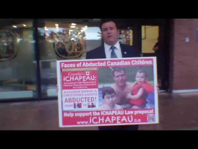 Stephen Watkins launches iCHAPEAU Association to help STOP Parental Child Abductions
