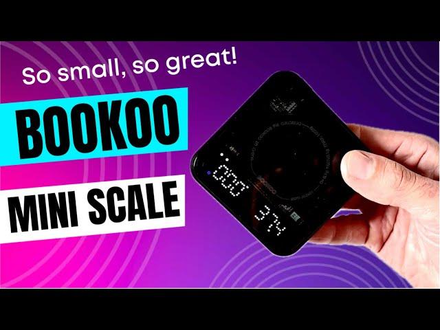 BOOKOO Themis Mini Coffee Scale. The best espresso scale out there?