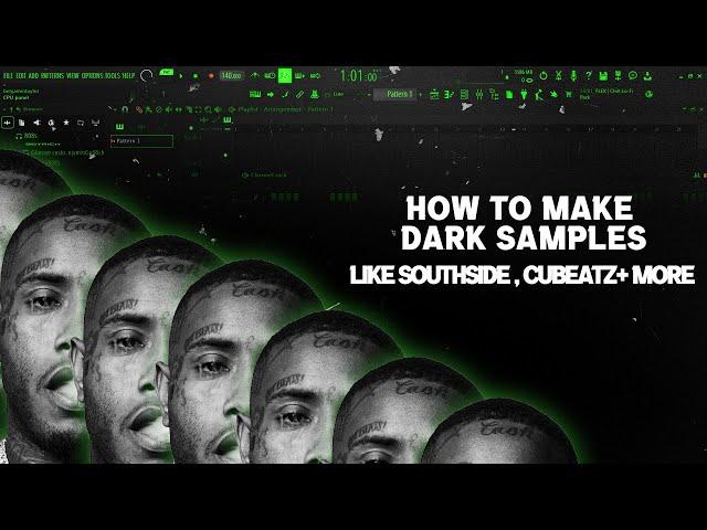 How To Make Dark Samples (Cubeatz, 808 mafia) | FL Studio 21 Tutorial