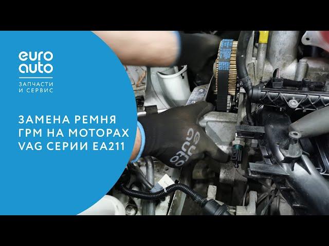 ЕвроАвто / EUROAUTO, замена ремня ГРМ на моторах VAG серии ЕА211