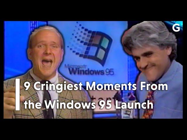 9 Cringiest Moments From the Windows 95 Launch