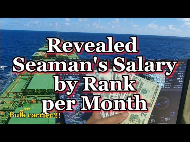 The Average Salary of a Seafarer. #seafarer #marino #seaman #freefire