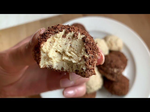 NO BAKE Keto Oreo Cheesecake Bites (just 4 ingredients!)