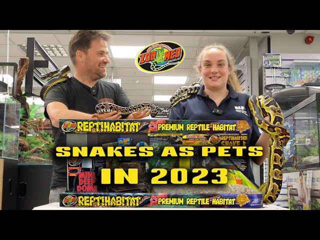 Snakes as Pets in 2023? | ZooMed Reptihabitat Snake Kits