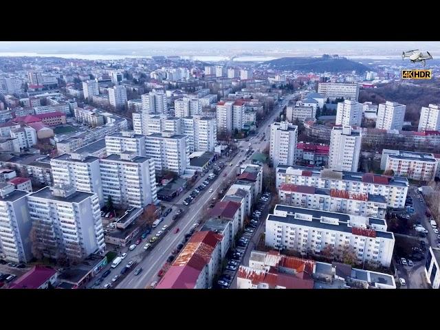 Slatina, vazuta din drona ● Filmare 4k ● 12.12.2022