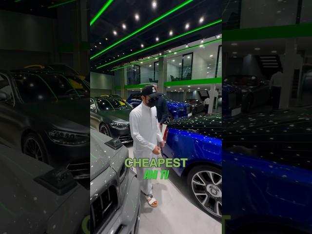 Colour of Money : Dubai sheikh buying all cars? #dubai #mercedes #dubaiprince #shorts #money #yt