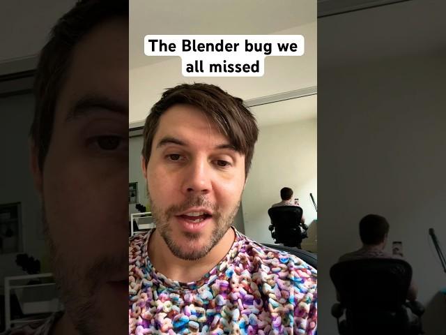 Blender has been tilted for 14 years 🫣 #b3d
