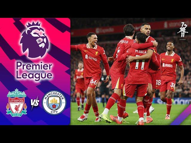 LIVERPOOL VS MANCHESTER CITY  2 - 0 | All Goals & Extended Highlights   Premier League 2024-25 #epl